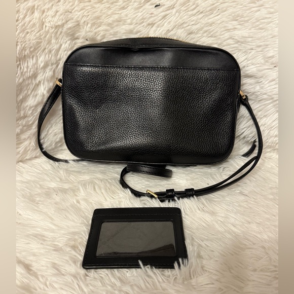 Michael Kors Haircalf Animal Print Crossbody Bag & Matching Card Holder Set - Picture 3 of 10